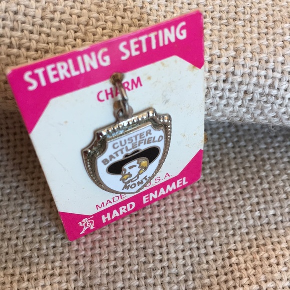 Vintage Montana Custer Battlefield Souvenir Charm - Picture 8 of 10